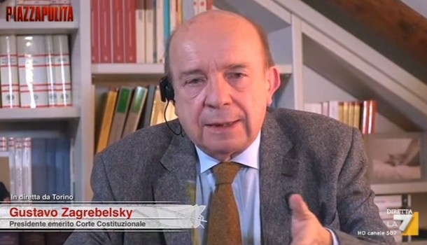 Gustavo Zagrebelsky – Piazza Pulita 04-05-17