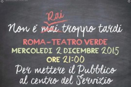 La Rai bene comune è un bene per l’informazione