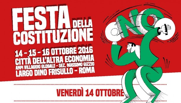Roma/Festa della Costituzione con dibattiti, musica, sport e spettacolo per dire No