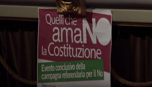 Diretta chiusura della campagna referendaria per il NO – 27/11/16 al Cinema Odeon Firenze