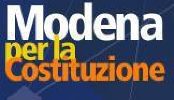 Referendum/MODENESI PER IL NO ALLA RIFORMA COSTITUZIONALE, UN APPELLO