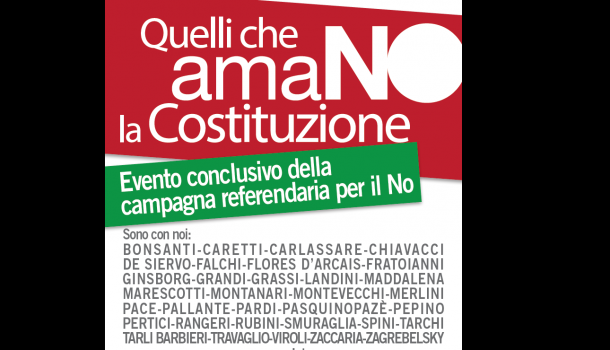 Firenze – Quelli che Amano la Costituzione 27 Novembre