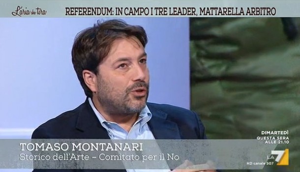 Tomaso Montanari a L’Aria che tira LA7 – ‘Riforma scritta da incompetenti’ – 29/11/16